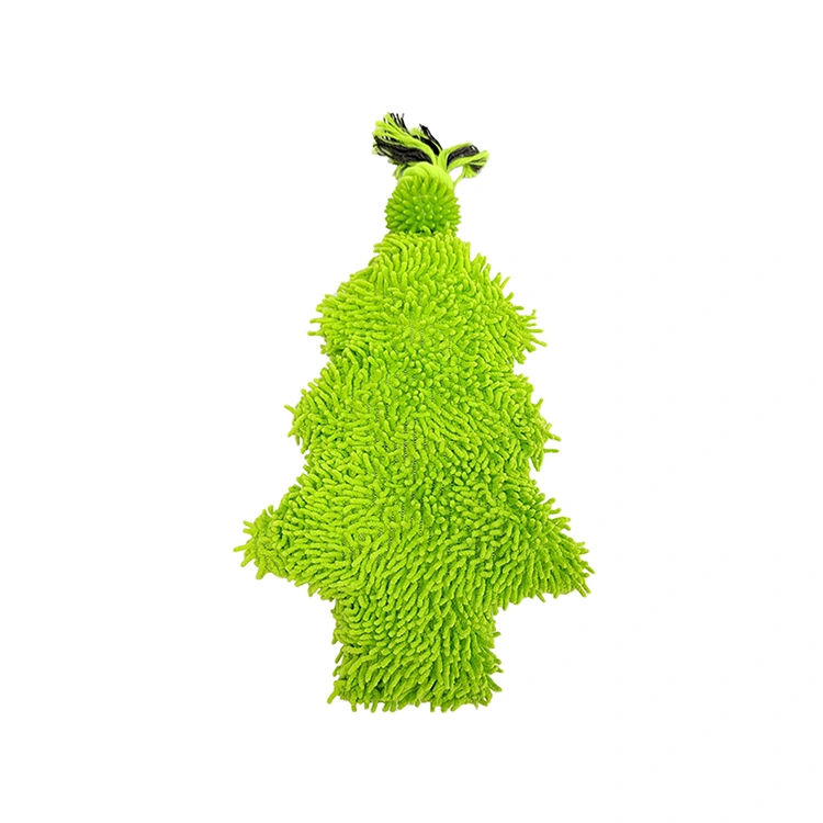 Chenille Christmas Tree Chew Laruan