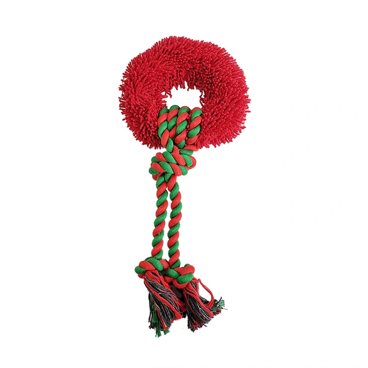 Interactive na Red Green Rope Toy
