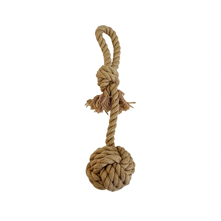 Jute Rope Dog Laruan