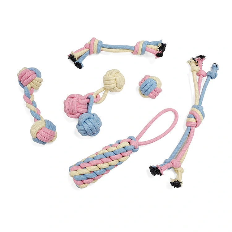 Mga Laruan ng Puppy na itinakda para sa Teething Maliit na Aso 6 Pack